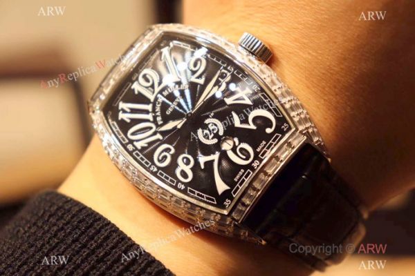 Franck Muller Cintree Curvex Special Edition Replica Watches Diamond Bezel Franck Muller Cintree Curvex Special Edition Replica Watches Diamond Bezel