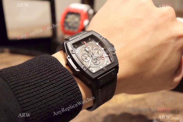 Hublot MP-06 Senna Limited Edition Chronograph watch Replica Black Case Hublot MP-06 Senna Limited Edition Chronograph watch Replica Black Case