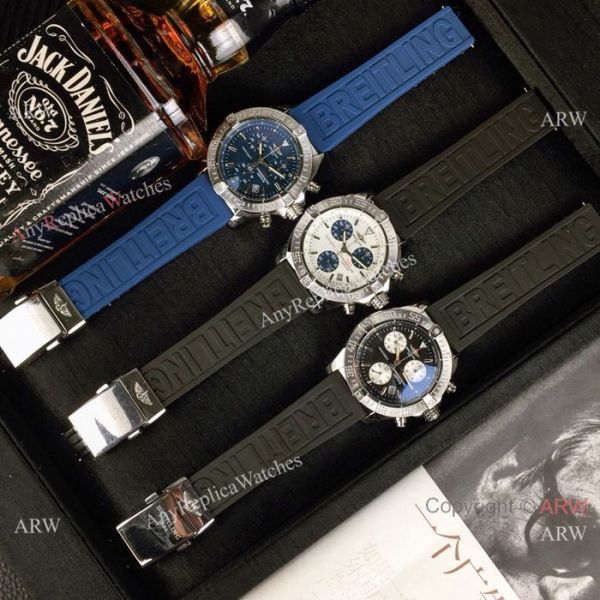 Best Replica Breitling COLT Chronograph Watch Blue Dial Blue Rubber Band Best Replica Breitling COLT Chronograph Watch Blue Dial Blue Rubber Band