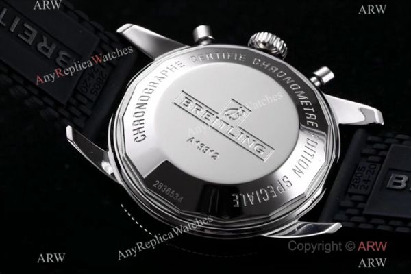 Swiss Copy Breitling Superocean Heritage Asia 7750 Watch SS Black Face Swiss Copy Breitling Superocean Heritage Asia 7750 Watch SS Black Face