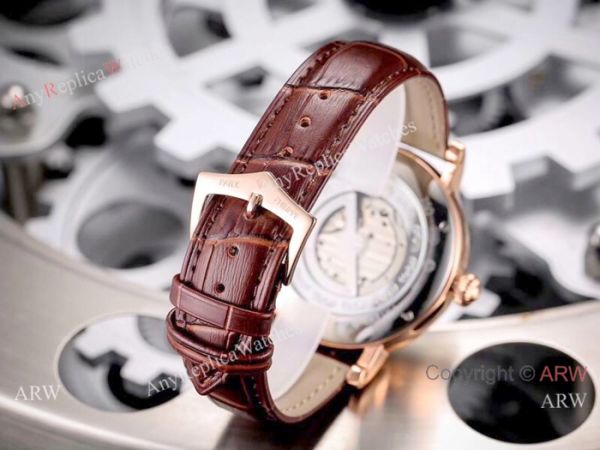Patek Philippe Calatrava 42mm Copy Watches SS White Moonphase Dial Patek Philippe Calatrava 42mm Copy Watches SS White Moonphase Dial