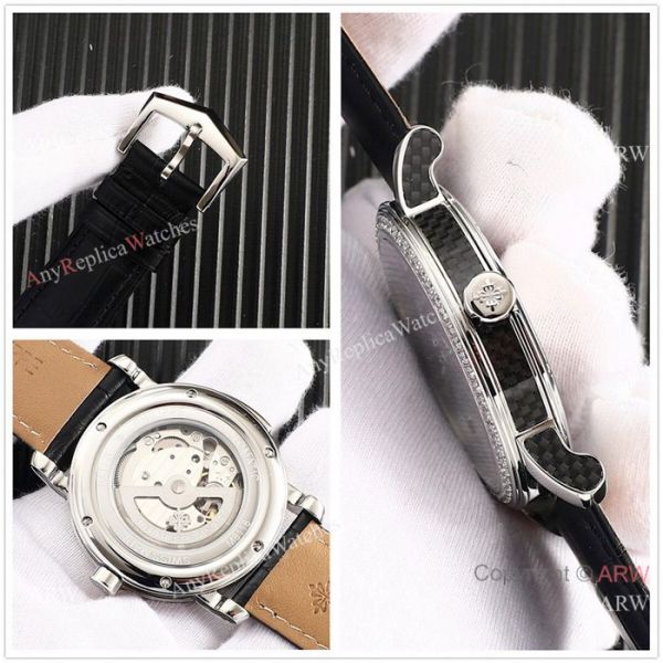 New Style Patek Philippe Calatrava Gray Dial Rose Gold Watches New Style Patek Philippe Calatrava Gray Dial Rose Gold Watches