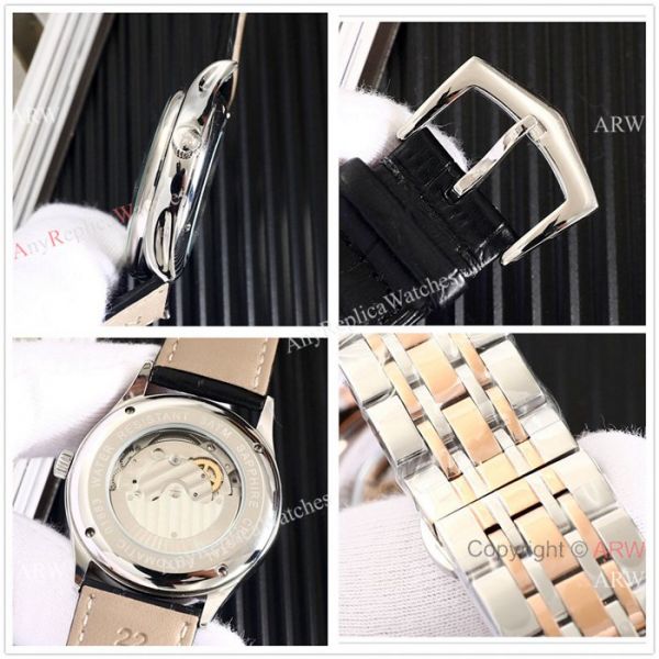 High Quality Patek Philippe Moonphase Two Tone Rose Gold Black Watches 40mm High Quality Patek Philippe Moonphase Two Tone Rose Gold Black Watches 40mm