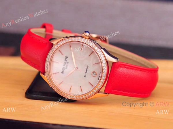 Copy Patek Philippe Geneve Rose Gold Womens Watch Automatic movement Copy Patek Philippe Geneve Rose Gold Womens Watch Automatic movement
