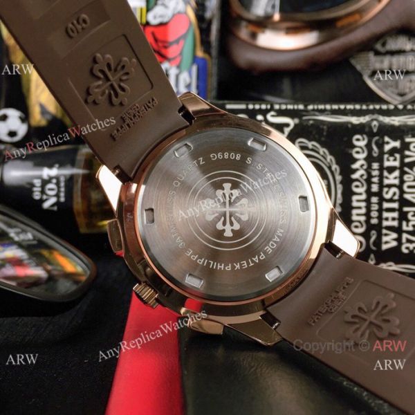 Japan Grade Patek Philippe Aquanaut Replica watch Rose Gold Brown Chronograph Dial Japan Grade Patek Philippe Aquanaut Replica watch Rose Gold Brown Chronograph Dial