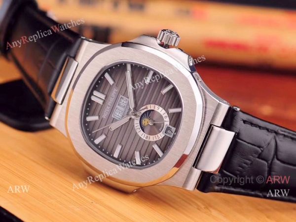 Fake Patek Philippe Nautilus Annual Calendar Man Watch Stainless Steel Blue Face Fake Patek Philippe Nautilus Annual Calendar Man Watch Stainless Steel Blue Face