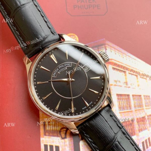 Clone Patek Philippe Calatrava 41mm Wristwatch SS White Face Clone Patek Philippe Calatrava 41mm Wristwatch SS White Face