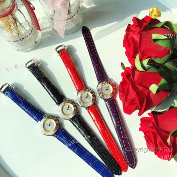 Cartier 21 Must De Gold Markers Quartz Watch 28mm Ladies Cartier 21 Must De Gold Markers Quartz Watch 28mm Ladies