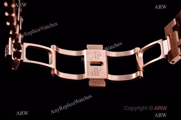 BF Factory Audemars Piguet Royal Oak Blue Dial Rose Gold Replica Watch BF Factory Audemars Piguet Royal Oak Blue Dial Rose Gold Replica Watch