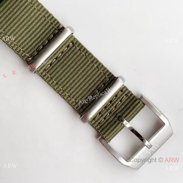 Swiss IWC Mark XVIII Replica Watch Titanium Green Nato Strap M+ Factory Swiss IWC Mark XVIII Replica Watch Titanium Green Nato Strap M+ Factory