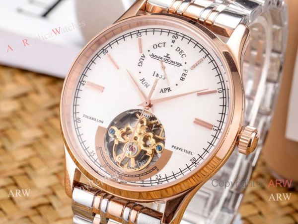 New Copy Jaeger LeCoultre Master Ultra Thin Tourbillon Enamel Watch Stainless Steel 40mm New Copy Jaeger LeCoultre Master Ultra Thin Tourbillon Enamel Watch Stainless Steel 40mm