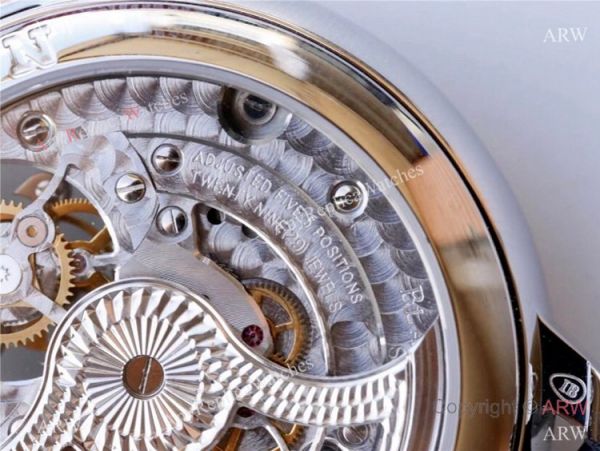 Best 1-1 Replica JB Factory Blancpain Villeret REAL Tourbillon Watch SS Black Dial Best 1-1 Replica JB Factory Blancpain Villeret REAL Tourbillon Watch SS Black Dial