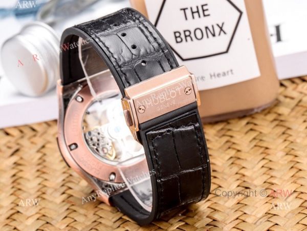 Copy Hublot Classic Fusion Tattoo Wristwatch Black Gummy Strap Copy Hublot Classic Fusion Tattoo Wristwatch Black Gummy Strap