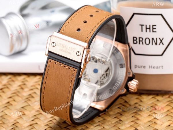 2019 Replica Hublot Big Bang Sang Bleu Iced Out Rose Gold Watches 2019 Replica Hublot Big Bang Sang Bleu Iced Out Rose Gold Watches