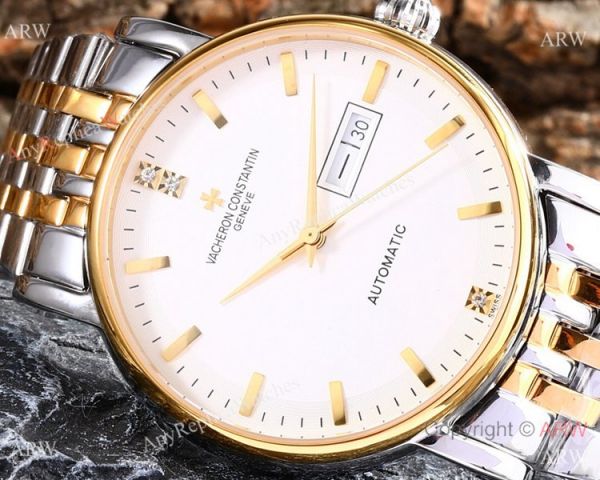 Copy Vacheron Constantin Geneve automatic Watch Stainless Steel Black Face Copy Vacheron Constantin Geneve automatic Watch Stainless Steel Black Face
