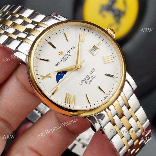Vacheron Constantin Moonphase watch 40mm Stainless Steel Black Dial Vacheron Constantin Moonphase watch 40mm Stainless Steel Black Dial