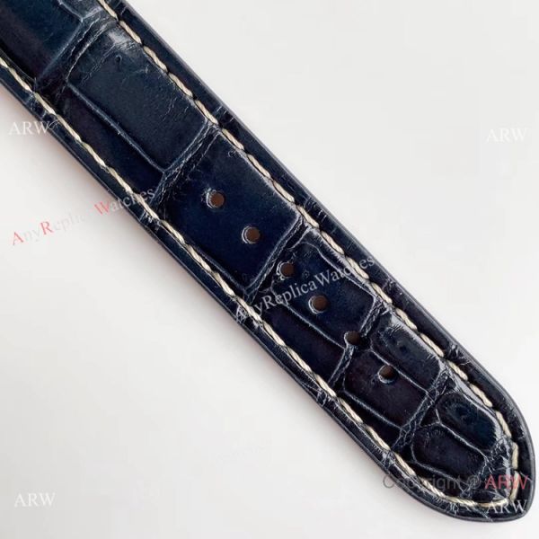 Grade A Replica Breitling Premier Blue Dial Blue Leather Strap Watch Grade A Replica Breitling Premier Blue Dial Blue Leather Strap Watch