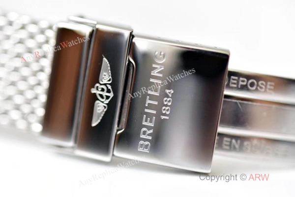 (GF) Replica Breitling Superocean Heritage II SS White Dial Black Ceramic Watch 42mm (GF) Replica Breitling Superocean Heritage II SS White Dial Black Ceramic Watch 42mm