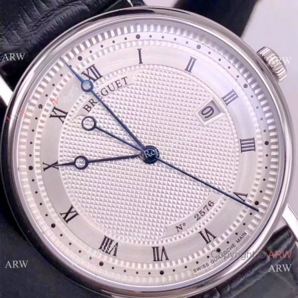Swiss Replica Breguet Classique 2892 Watches SS Silver Dial Swiss Replica Breguet Classique 2892 Watches SS Silver Dial