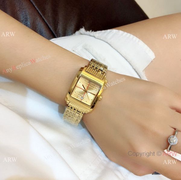 Replica Burberry All Gold Watch 25mm Women Size Quartz Movement Replica Burberry All Gold Watch 25mm Women Size Quartz Movement