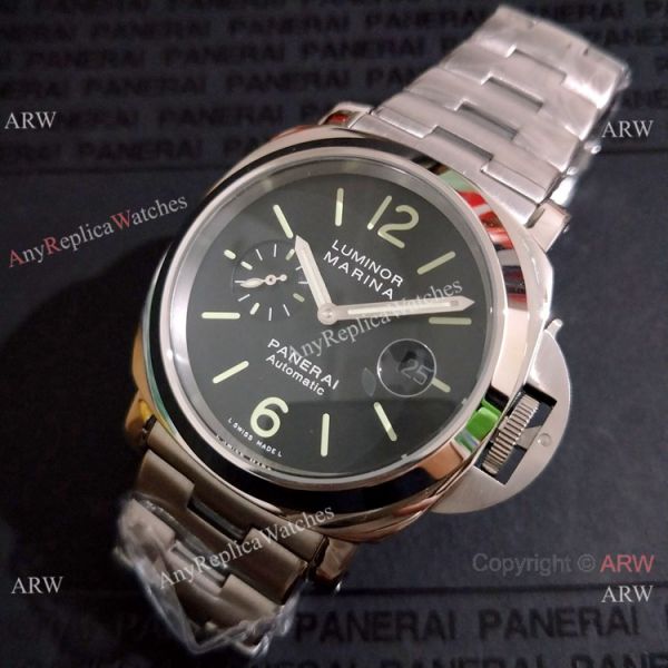 Panerai Luminor PAM00104 Stainless Steel Knock Off Watches from China Panerai Luminor PAM00104 Stainless Steel Knock Off Watches from China
