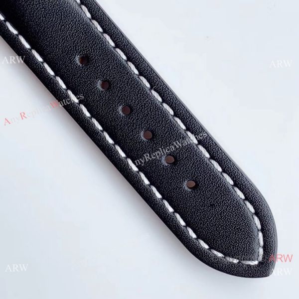 (GF) Swiss Grade Copy Breitling Avenger II GMT Watch White Dial Black Leather Band (GF) Swiss Grade Copy Breitling Avenger II GMT Watch White Dial Black Leather Band