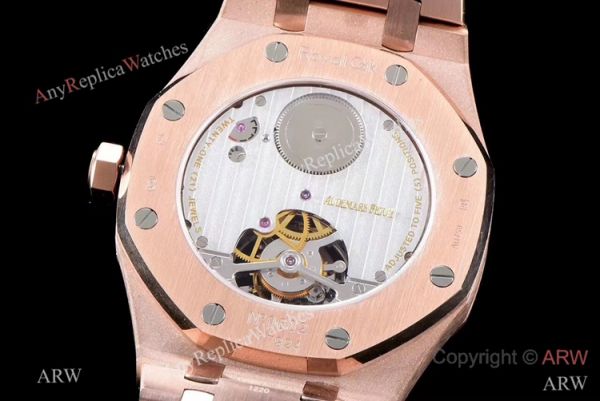 JF Replica Audemars Piguet Royal Oak 26510 Watch Rose Gold Blue Face 41mm JF Replica Audemars Piguet Royal Oak 26510 Watch Rose Gold Blue Face 41mm