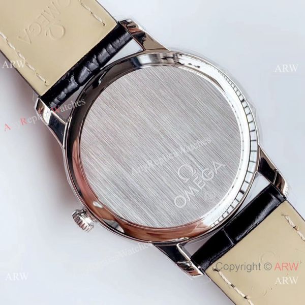 DV Factory De Ville Prestige Power Reserve Omega Watch White Face DV Factory De Ville Prestige Power Reserve Omega Watch White Face