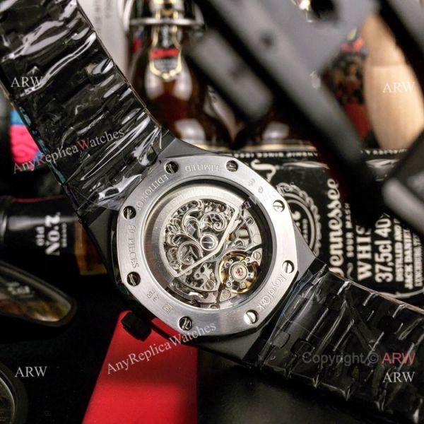 New Style Fake AP Skeleton Watch Audemars Piguet Royal Oak Gold Inner Watch New Style Fake AP Skeleton Watch Audemars Piguet Royal Oak Gold Inner Watch
