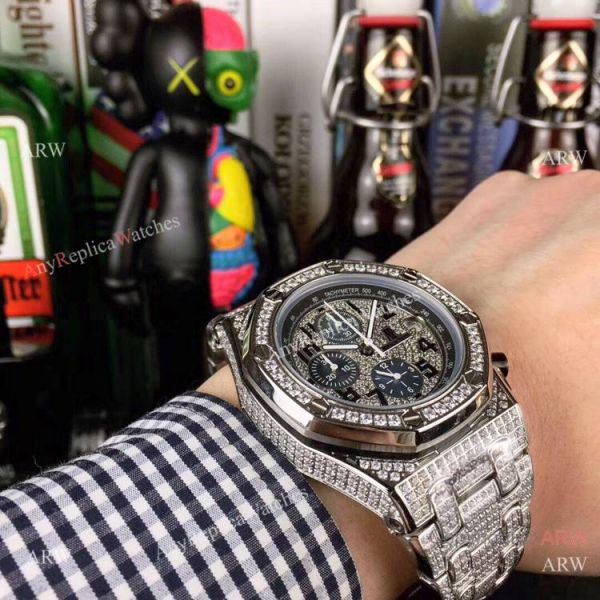 Buy Royal Oak Offshore Limited Edition AP Iced Out Replica Watch Buy Royal Oak Offshore Limited Edition AP Iced Out Replica Watch