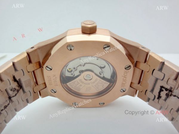 Copy Audemars Piguet Royal Oak Diamond bezel Rose Gold Watch 44MM Copy Audemars Piguet Royal Oak Diamond bezel Rose Gold Watch 44MM