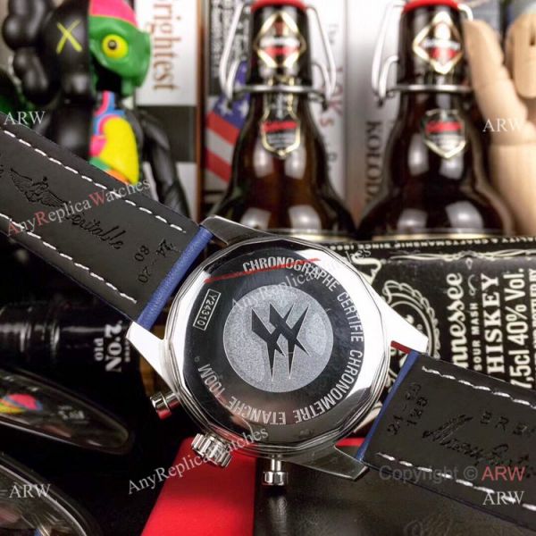 2019 Replica Breitling Navitimer Chronograph Blue Dial Blue Leather Band Watches 2019 Replica Breitling Navitimer Chronograph Blue Dial Blue Leather Band Watches