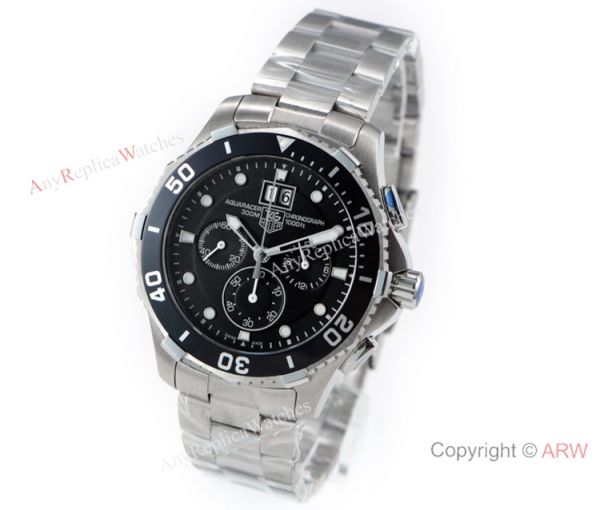 Copy Tag Heuer Aquaracer 300m Stianless Steel Black Bezel Watch SWISS QUARTZ Copy Tag Heuer Aquaracer 300m Stianless Steel Black Bezel Watch SWISS QUARTZ