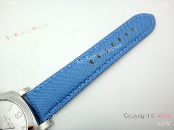 Copy Panerai Luminor Marina PAM 687 Automatic Watch SS Blue Leather Strap Copy Panerai Luminor Marina PAM 687 Automatic Watch SS Blue Leather Strap