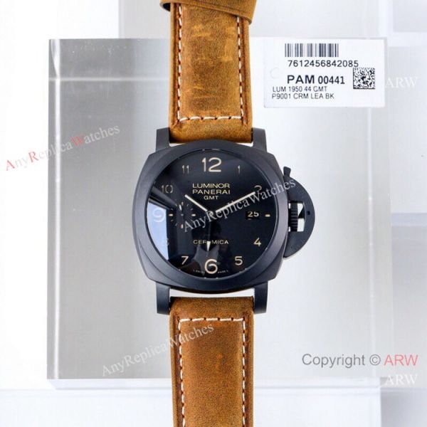 (VS) Swiss Copy Panerai Luminor GMT 1950 Ceramica PAM 441 Watch (VS) Swiss Copy Panerai Luminor GMT 1950 Ceramica PAM 441 Watch