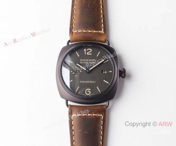 (VS) Swiss Copy Panerai Radiomir BLACK SEAL 45mm Watch Black PVD (VS) Swiss Copy Panerai Radiomir BLACK SEAL 45mm Watch Black PVD