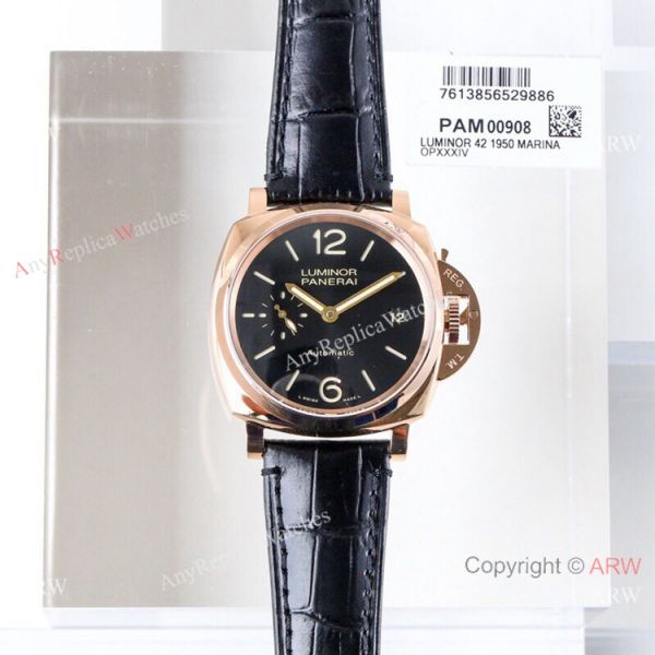 (VS) Best Copy Swiss Panerai Luminor Limited edition Rose Gold Men Watch (VS) Best Copy Swiss Panerai Luminor Limited edition Rose Gold Men Watch