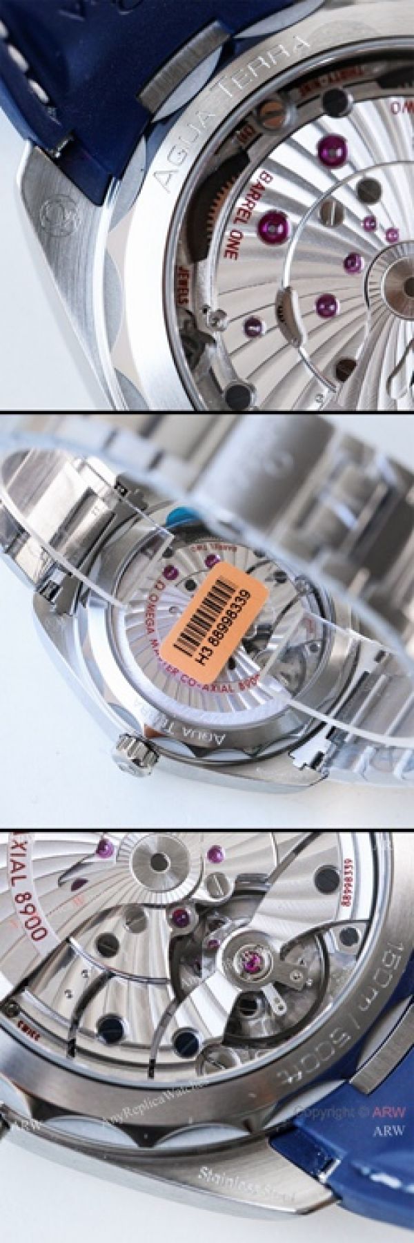 VS Replica Omega Seamaster Aqua Terra 150m MASTER watch Blue Dial Blue Rubber Strap VS Replica Omega Seamaster Aqua Terra 150m MASTER watch Blue Dial Blue Rubber Strap