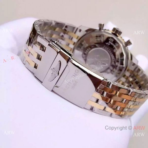 Best Replica Watches China Dealer JF Factory Breitling Navitimer 01 2-Tone Watch Best Replica Watches China Dealer JF Factory Breitling Navitimer 01 2-Tone Watch
