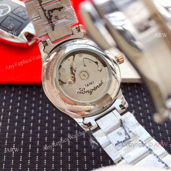 2019 Replica Longines Master Moonphase Automatic 40mm Watch Two Tone 2019 Replica Longines Master Moonphase Automatic 40mm Watch Two Tone