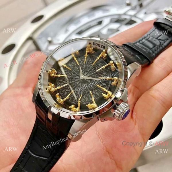New Copy Roger Dubuis Excalibur RDDBEX0495 SS Gray Dial Watch New Copy Roger Dubuis Excalibur RDDBEX0495 SS Gray Dial Watch