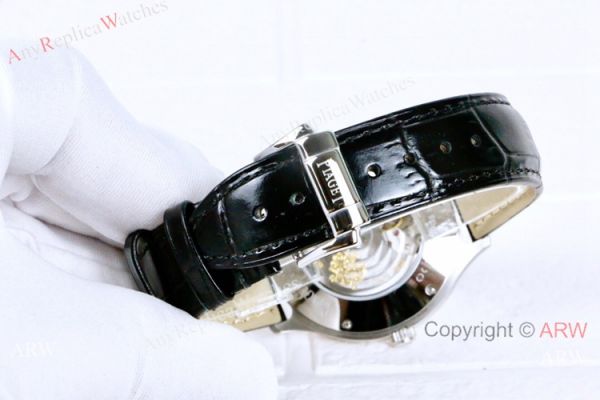 Swiss Grade Piaget Emperador Coussin Dual Time Zone Watch SS Diamond Swiss Grade Piaget Emperador Coussin Dual Time Zone Watch SS Diamond