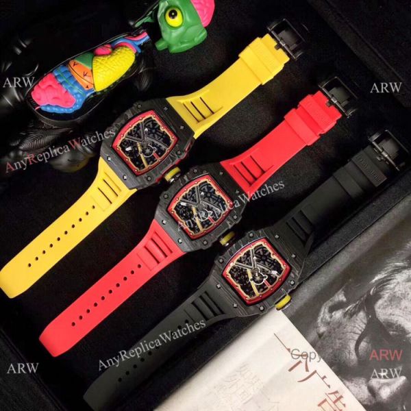 Swiss Copy Richard Mille RM67-02 Automatic Watch NTPT Carbon Skeletal Dial 48mm Swiss Copy Richard Mille RM67-02 Automatic Watch NTPT Carbon Skeletal Dial 48mm