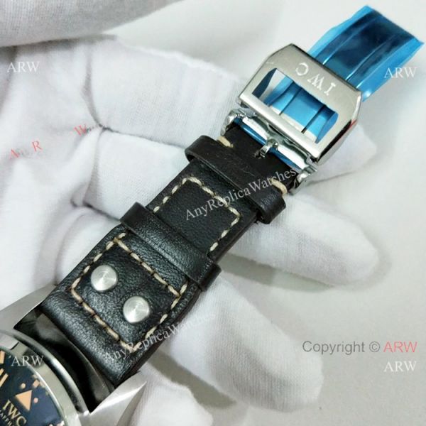 2019 Fake IWC Big Pilots Le Petit Prince SS Case Brown Marker Watch 47mm 2019 Fake IWC Big Pilots Le Petit Prince SS Case Brown Marker Watch 47mm