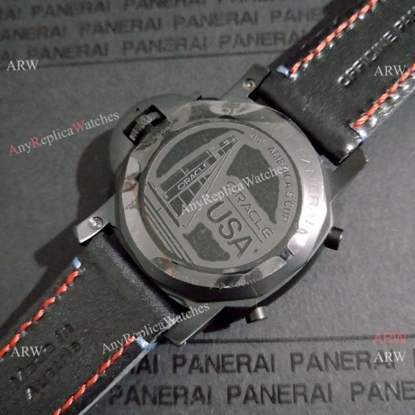 Copy Panerai PAM725 Luminor Amercias Cup Flyback Watch Blacksteel Copy Panerai PAM725 Luminor Amercias Cup Flyback Watch Blacksteel