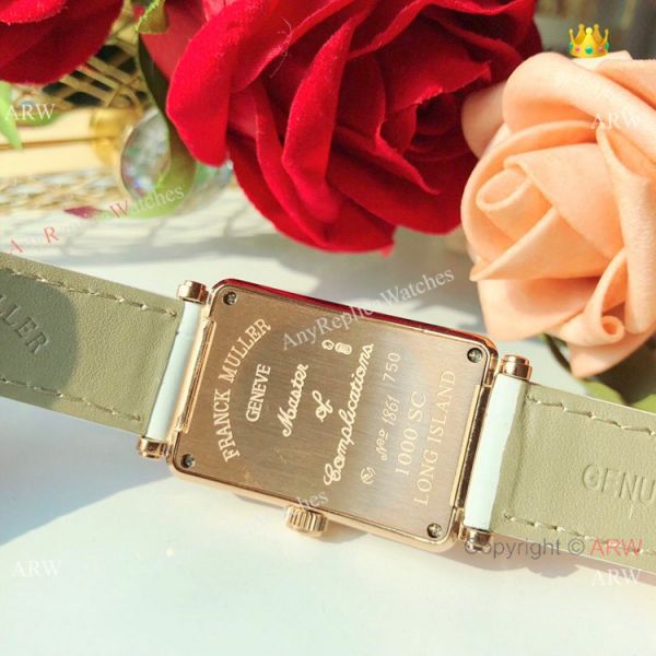 New Copy Franck Muller Long Island Rose Gold Iced Out Watch 26mm New Copy Franck Muller Long Island Rose Gold Iced Out Watch 26mm