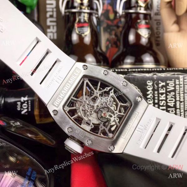 Swiss Replica Richard Mille RM035 Americas Diamond Red Rubber Watch Swiss Replica Richard Mille RM035 Americas Diamond Red Rubber Watch