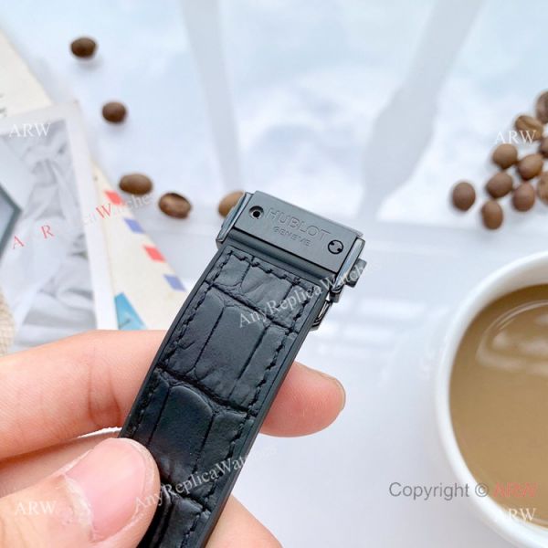 Solid Black Hublot Classic Fusion Men Watch New Replica Solid Black Hublot Classic Fusion Men Watch New Replica