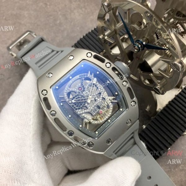 Swiss Grade Richard Mille AAA RM052 Skull Watch Titanium Case Swiss Grade Richard Mille AAA RM052 Skull Watch Titanium Case