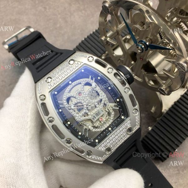 Super Clone Richard Mille RM 052 Skull Face Stainless Steel Men Watch Super Clone Richard Mille RM 052 Skull Face Stainless Steel Men Watch